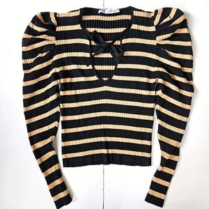 5 for $25 // Zara striped top medium